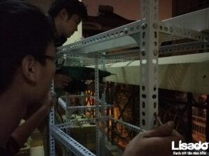 Công trình trồng rau thuỷ canh tại nhà chị Doan – đường Lạc Trung – Hà Nội