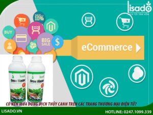 Mua dung dịch thủy canh trên các trang thương mại điện tử?
