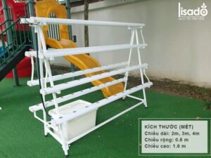 Hướng dẫn cách làm giàn trồng rau thủy canh chữ A tại nhà