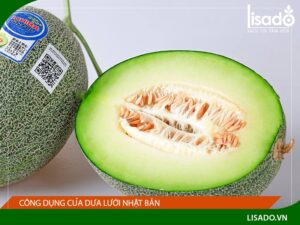 Công dụng của dưa lưới Nhật Bản với sức khỏe con người