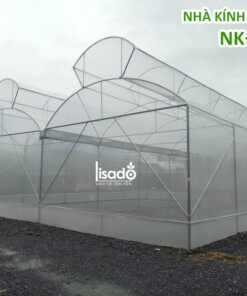 Nhà kính trồng rau 2 mái hở NK-03 cố định | LISADO VIỆT NAM