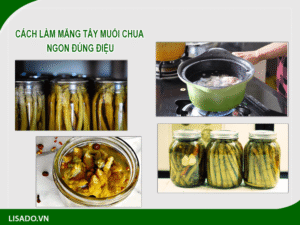 Cách làm măng muối chua ngon đúng điệu