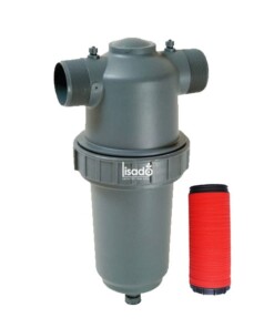 Lọc đĩa NDJ 3" phi Ø60mm kiểu chữ T, lưu lượng 50m3/h - NDJ (Israel)