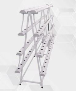 Giàn trồng rau thủy canh chữ A GLS-03 dài 3 mét 4 tầng 8 ống