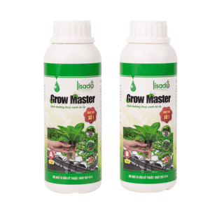 Dung dịch thuỷ canh Grow Master cặp 2 lít cho rau ăn lá | Mua 5 cặp tặng bút đo TDS 215,000đ