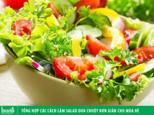 Tổng hợp các cách làm salad dưa chuột đơn giản cho mùa hè